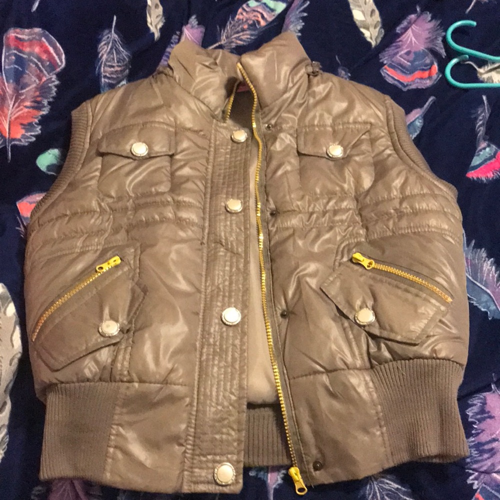 Brown vest